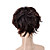  Short Curly Dark Brown Full Bang Men Hair Wig