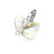  brillante de cristal y plata de ley 925 con platinados colgante (0801-10267-10273). más colores disponibles