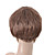  Capless Short Brown Straight Hair Wig