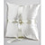  Wedding Ring Pillow In Ivory Satin With Pearl