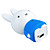  4gb caricatura conejo reproductor de mp3 con colores intercambiables "camisas" (hf162)