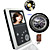  2,5 inch TFT LCD 2,4 bewegingsdetectie draadloze babyfoon dvr-kit en de afstandsbediening autobanden camera kit