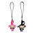 Cute Monkey Cell Phone Charm for Couple's