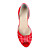  SELVAGGIA - Peep Toe Boda Nupcial Satén