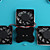  usb 3-ventilador de refrigeración pad + 2 puertos USB para el ordenador portátil (azul)