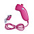  Remote and Nunchuk Controller + Case for Wii/Wii U (Pink)