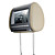  7 inch hoofdsteun auto DVD speler met game-systeem usb / sd aansluiting