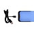  Battery Pack Holster Charger for 3G/3GS/4 White Black (CZAH101)