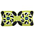  USB Powered 2-Fan 2100-RPM Cooling Pad for 12~17" Laptop  (Random Color)