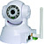  6 cores opcionais sem fio mpeg4 pan-tilt câmera do IP da internet / webcam com iluminação auto-IR-LED (xhs001)