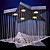  K9 Crystal 5-light Star Shape Chandelier(0946-OL-082)