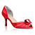  SELVAGGIA - Peep Toe Boda Nupcial Satén