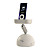  Speaker Stand for iPhone/iPod (White)