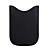  caso de couro texturizado elegante protetor para BlackBerry 9000 (preto)
