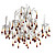  Crystal Chandelier with 8 lights - Neuschwanstein Design