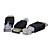  Portable Travel Easy Cable Bag With 14 PCS Fittings-USB Hub-RJ45 RJ11 Connector-Multiple Adapters(SMQ5810)
