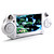  4,3 tommers 100 spill mp4-spiller med digital kamera (1GB, hvit / svart)
