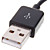  dati usb / cavo di ricarica per tutti gli iPod / iPhone 2G/3G/3GS - nero (1m)