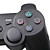  Mando de Control con Vibración Con Cable USB para el PS3 o PC - Negro