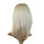  Capless lange blonde glatte Haare synthetische Perücke (0988-ns039)