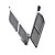  OB-515 Car Decorative Trim,Silver