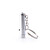 White Flashlight LED Keychain