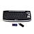  Mini 2.4G Wireless QWERTY Keyboard + Trackball (Black)