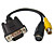  svideo e rca f cabo vga