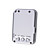 mini digital photo frame com chaveiro de prata