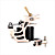  Tattoo Kit Pro 6 Guns Power Tip Needles Skin Ink Supply