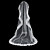  1 Layer Cathedral Length Wedding Veil (0498-TS089)