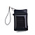  Portable Solar Powered Keychain External Rechargeable Battery Pack for iPhone 4/3GS/3G (Black)