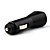  Car Cigarette Powered USB Adapter/Charger with flashlight-Black