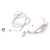  Dual UK USB Mains Charger for iPad/iPad 2/iPhone/iPod (White)