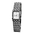  Japanese Quartz Rectangular Face Women's Watch With Crystals