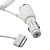  en el coche cargador de IPAD / iPhone / iPod (negro)