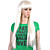  Capless Extra Long Top Grade Quality Synthetic White Straight Hair Wig