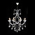  Lámpara Chandelier Vela de Cristal con 8 Bombillas - STRONGSVILLE