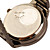  acero inoxidable, correa de reloj de pulsera de cuarzo para las mujeres