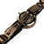  acero inoxidable, correa de reloj de pulsera de cuarzo para las mujeres