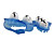  9-metaal 360 ° draaibaar bal body massage handschoen