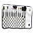  12 Pcs Wool Makeup Brush Set with Free White Case