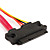  SATA 7 15 p mujeres a SATA 7 +4 cable de p
