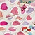  Beauty Hearts Guest Towels(Set of 12 Packs)