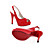  Leatherette Upper Stiletto Heel Slingbacks With Buckle Wedding/ Party Shoes.More Colors Available