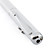  3-in-1 Touchscreen Stylus + Red Laser Pointer + LED Flashlight for iPad, iPhone, P1000 and Playbook (White)