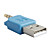  usb alle DC 3,5 millimetri blu