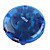  4-Port USB 2.0 Hub with AC Power Supply Blue