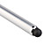  3-in-1 Touchpad Stift + LED Taschenlampe + Laser-Pointer für iPhone und iPad (silber)