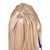  capless extra lungo grado superiore di qualità sintetico luce parrucca bionda capelli lisci (0463-lpp679)